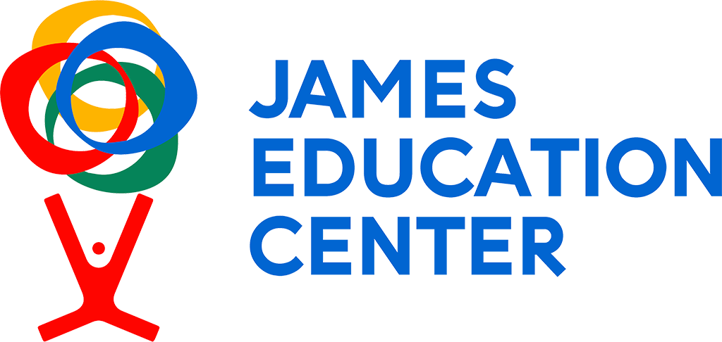 Logo James Education Center, klien pembuatan dan maintenance website Satunity